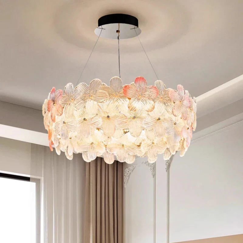 Axyaa Crystal Ceiling Light for Living Room, Bedroom, Restaurant, Villa & Hotel