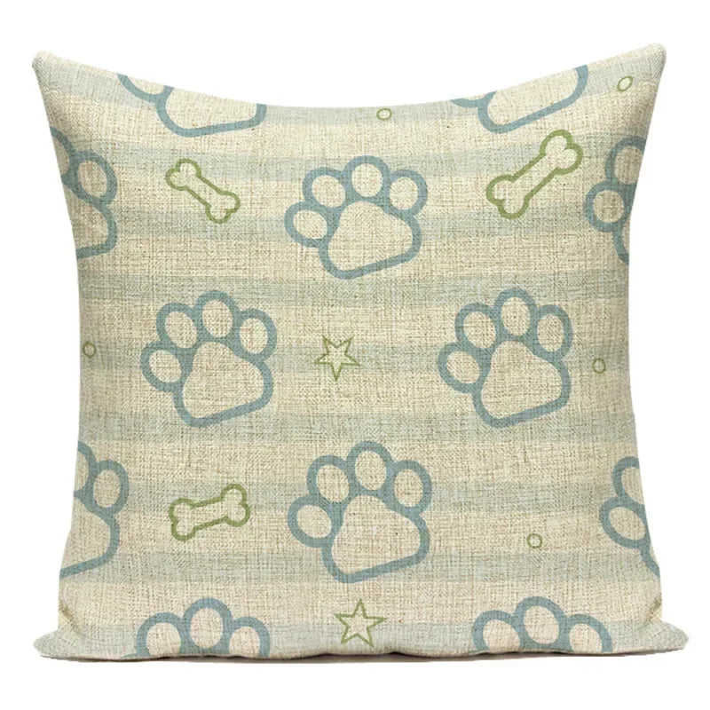 Axyaa Cartoon Pillow Cover: Cute Print Pillow Cover for Home, Bedroom, & Car