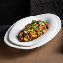 Axyaa Irregular Fish Plate for Molecular Cuisine Restaurant Tableware