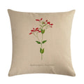 Axyaa Plant Print Embrace Pillowcase 45*45cm