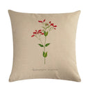 Axyaa Plant Print Embrace Pillowcase 45*45cm