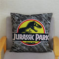 Axyaa Jurassic Park Dinosaur Print Pillow Cover - Super Soft Home Decor Case