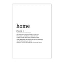 Axyaa Family Love Wall Art Black White Poster Canvas Painting Home Decor