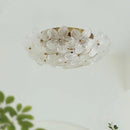Axyaa Romantic Flower Glass Ceiling Light | Modern Luxury for Bedroom, Living, Dining Room