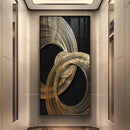 Axyaa Abstract LED Wall Lamp for Bedroom & Living Room