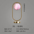 Axyaa Gold Moon Ball LED Table Lamp: Nordic Modern, Dimmable, Bedroom Bedside Desk Light
