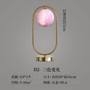 Axyaa Gold Moon Ball LED Table Lamp: Nordic Modern, Dimmable, Bedroom Bedside Desk Light