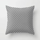 Axyaa Geometric Grey Pillowcase Set