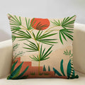 Axyaa Geometric Cushion Cover 45x45cm Linen Pillowcase for Home Bedroom Sofa