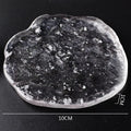 Axyaa Glass Dinner Plates Set - Restaurant Tableware for Desserts, Snacks, Sushi, Cakes