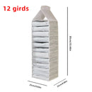 Axyaa Hanging Closet Organizer Shelves for Pants Socks Underwear - Space-Saving Storage Solution