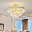 Axyaa Crystal Light Chandelier for Living Room, Bedroom, and Dining Room