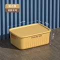 Axyaa Rectangular Storage Box with Lid - Household Closet Organizer