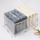 Axyaa Drawer Organizer System for Clothes, Underwear, T-shirt, Pants, Bra, Socks Storage