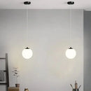 Axyaa Gold Glass Ball Pendant Light - Indoor LED Chandelier for Decor & Lighting