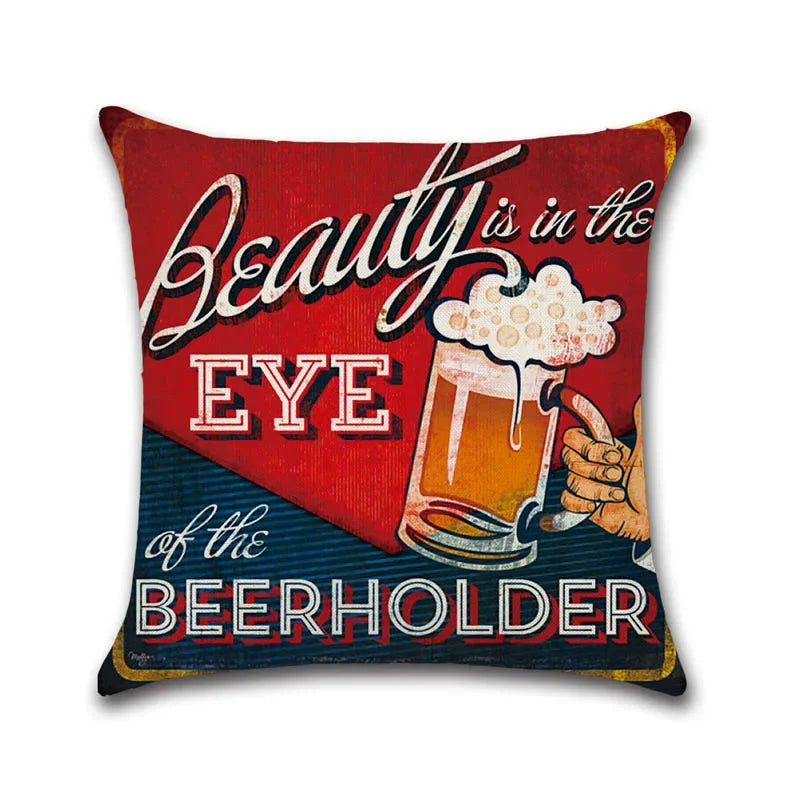 Axyaa Retro Style Cushion Cover for Home Decor and Party Bar Sofa