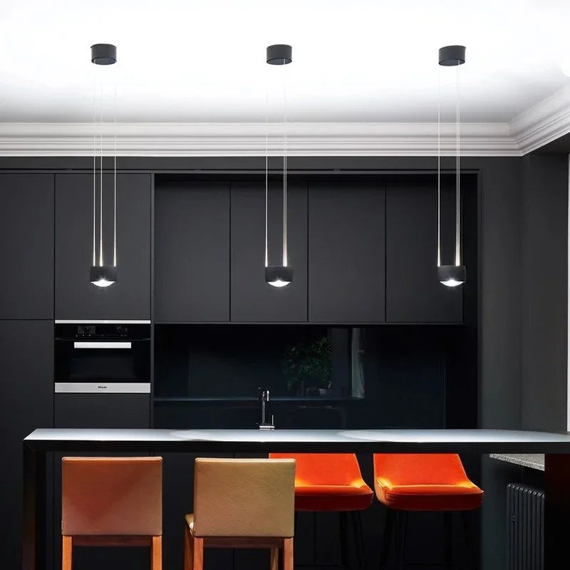Axyaa Nordic LED Pendant Light for Kitchen Island Dining Room Bar Table
