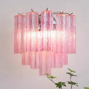 Axyaa 3 Tier Glass Tube Wall Light Fixture French Design ucwords