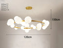Axyaa Modern Chandelier Stair Pendant Living Room Interior Lighting
