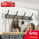 Axyaa Wall-Mounted One Row Hangers for Towels, Clothes, Hats, and More