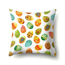Axyaa Colorful Candy Flower Succulent Plants Printed Pillow Case for Couch Sofa Bed