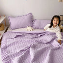 Axyaa Ruffled Quilted Summer Quilt