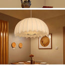 Axyaa Silk Pendant Lights: Luxury E27 LED Chandeliers for Living & Dining Room Décor