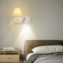 Axyaa Nordic LED Wall Light with USB Switch, Modern Home Decoration Spotlight