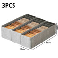 Axyaa Stackable Socks Storage Bins Set - Versatile Organizer for Bedroom Closet