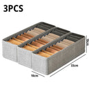 Axyaa Stackable Socks Storage Bins Set - Versatile Organizer for Bedroom Closet