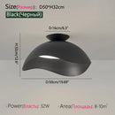 Axyaa Cream Nordic Ceiling Lamps: Minimalist Modern Design for Bedroom, Corridor, and Entrance