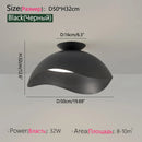 Axyaa Cream Nordic Ceiling Lamps - Modern Minimalist Style