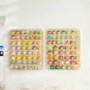 Axyaa Cute Grain Display Cabinet Wall-Mounted Handmade Blind Box Storage Rack