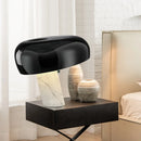 Axyaa Italian Marble Table Lamp for Bedroom, Minimalist Design, Nordic Style