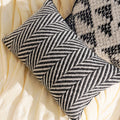 Axyaa Herringbone Yarn Pillowcase - Modern Minimalist Decor