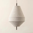 Axyaa Wabi Sabi Fabric Pendant Light LED Chandelier for Home Decor