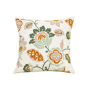 Axyaa Floral Embroidery Pillowcase Cover for Home Decor