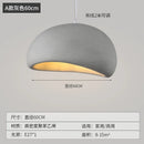 Axyaa Nordic Wabi Sabi Pendant Lamps LED Ceiling Chandelier for Modern Living Room