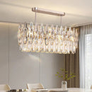 Axyaa Crystal Chandelier Pendant Light for Living Room and Bedroom