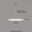 Axyaa Acrylic LED Pendant Light for Home Decor