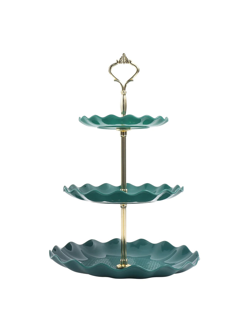 Axyaa Cake Candy Stand Round Wedding Party Display Tray