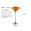 Axyaa Nordic Glass Desk Lamp Retro Luxury Modern Home Decoration