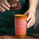 Ceramic Axyaa Coffee Cup with Silicone Cover - Set of 2