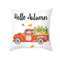 Maple Pumpkin Autumn Pillowcase Sofa Seat Cushion Cover by Axyaa