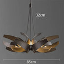 Axyaa Modern LED Pendant Light Chandeliers for Living and Dining Room