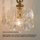 Luxury Brass Crystal Wall Lamp LED by Axyaa - Elegant Home Decor Lighting