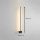 Axyaa Nordic Design Minimalist Long Wall Lamp for Modern Living Room & Luxury Hotel