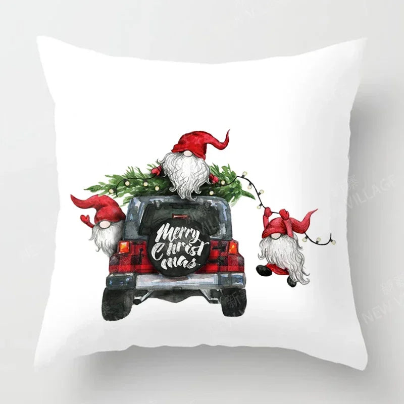 Axyaa Christmas Series Pillowcases for Festive Home Decor 40x40 50x50 60x60 35x35