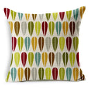 Axyaa Geometric Color Block Abstract Throw Pillow Cover