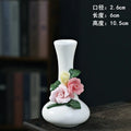 Axyaa Ceramic Mini Flower Pot Vase for Hydroponics & Aromatherapy Décor